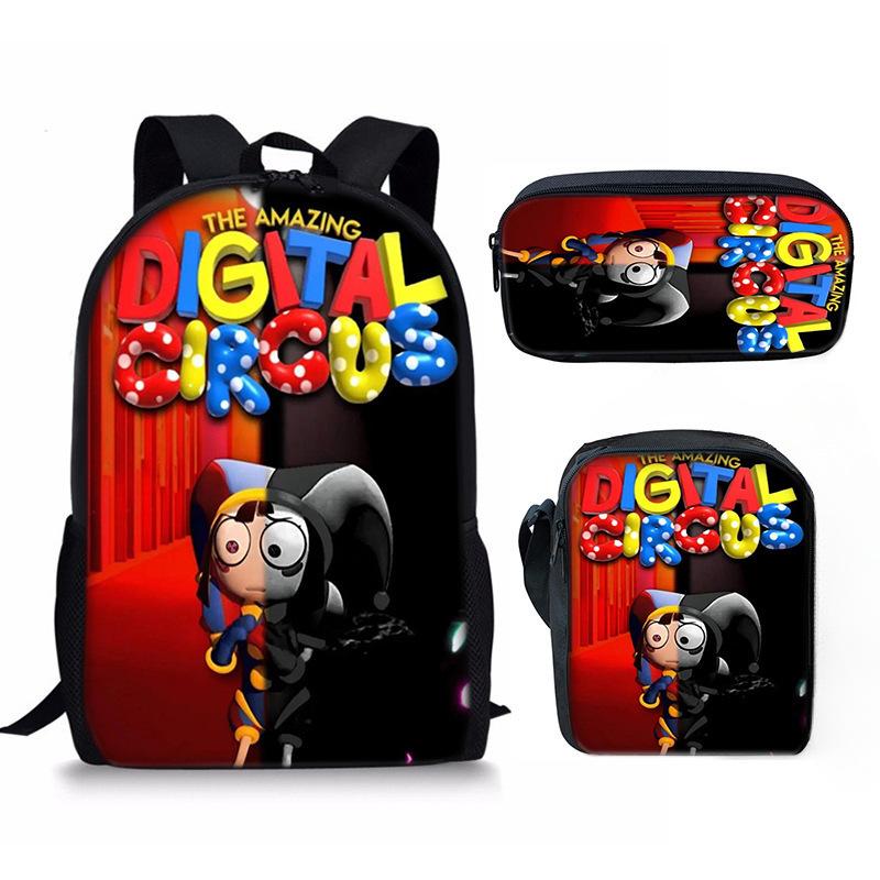 Magic Number Circus Theamazingdigitalcircus Schultasche Ranzen Federmäppchen