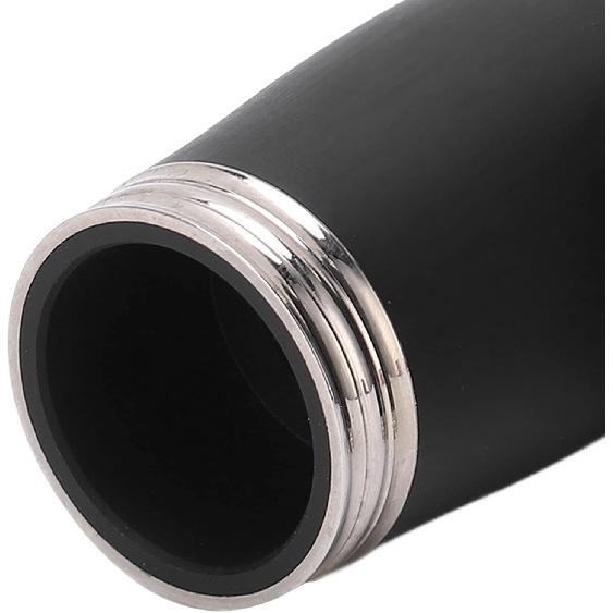 2PCS Two Section Clarinet, Clarinet Tuning Tube Tuning Tube Bb Treble Pitch Pipe Clarinet Barrel Replacement Accessories 58MM