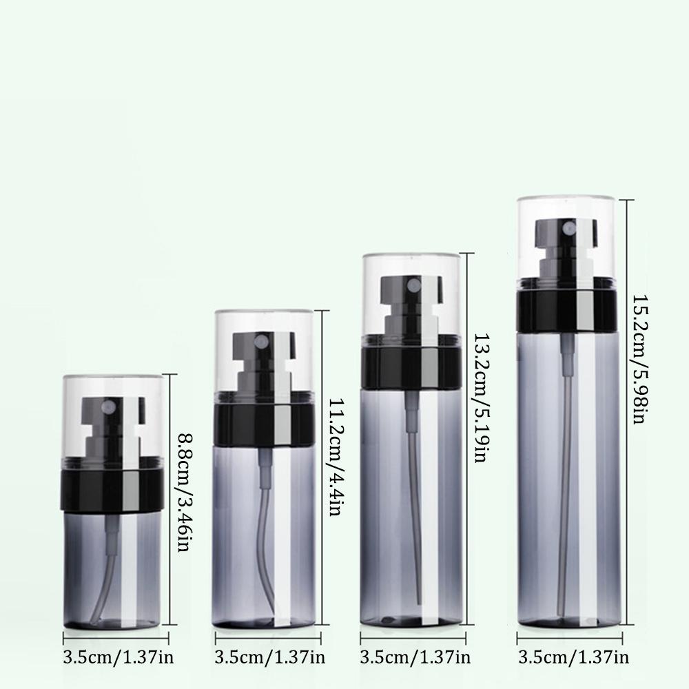 Flacon pulverizator 30ml 60ml 80ml 100ml Flacon sub flacon Sticlă de călătorie Flacon cosmetic ultrafin hidratant Flacon spray portabil Atomizi