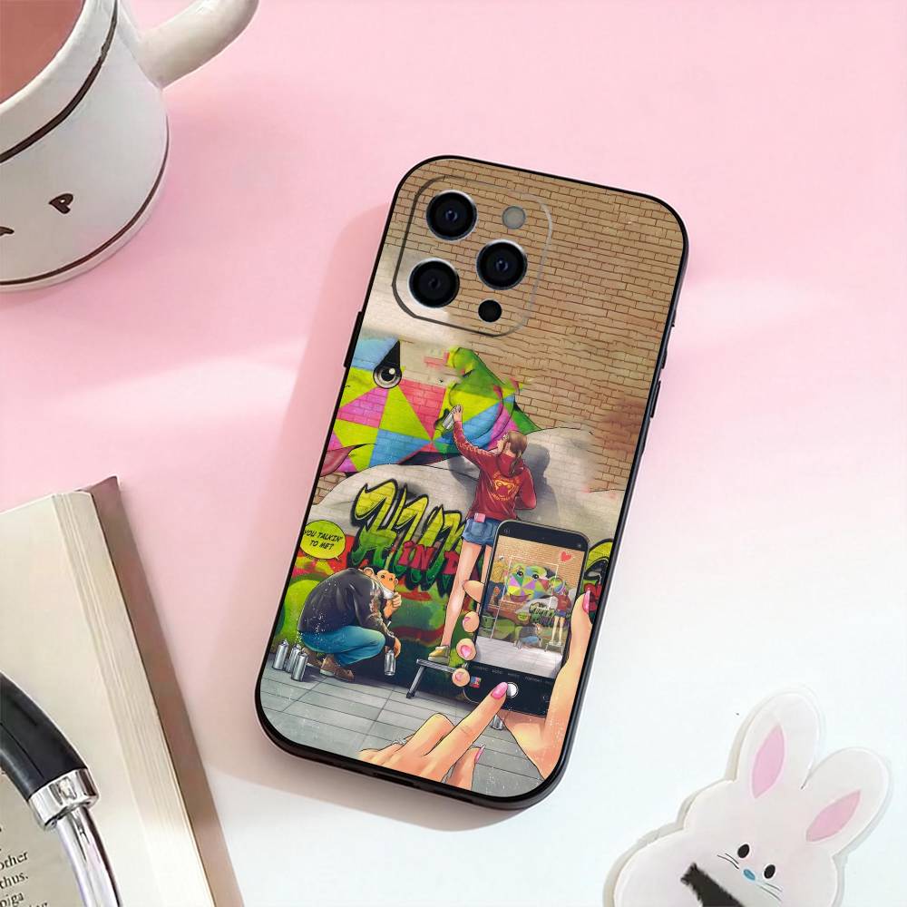 Anime T-The Darwin I-Incident   Phone Case For iPhone 17,16,15,14,13,12,11 Plus,Pro Max,Soft Silicone Black Cover