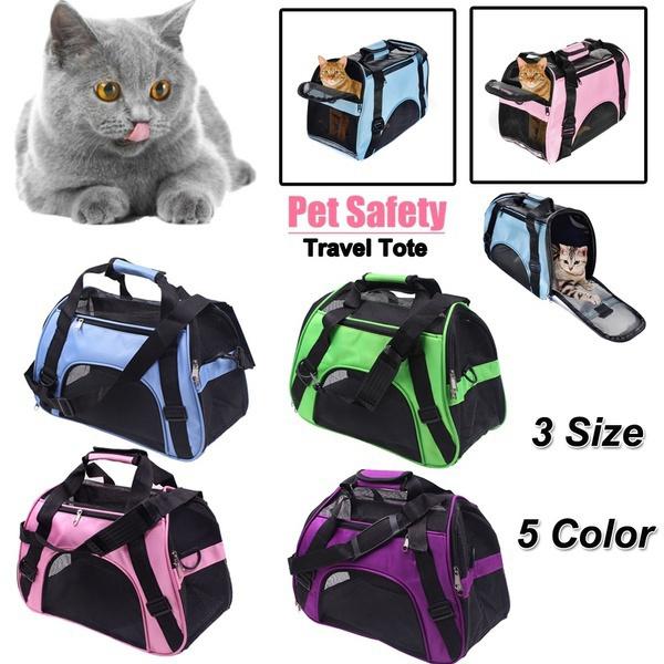Portable Dog Travel Backpack Breathable Mesh Cat Puppy Shoulder Carrier Bag for Pet Dogs Outdoor Carring Bag