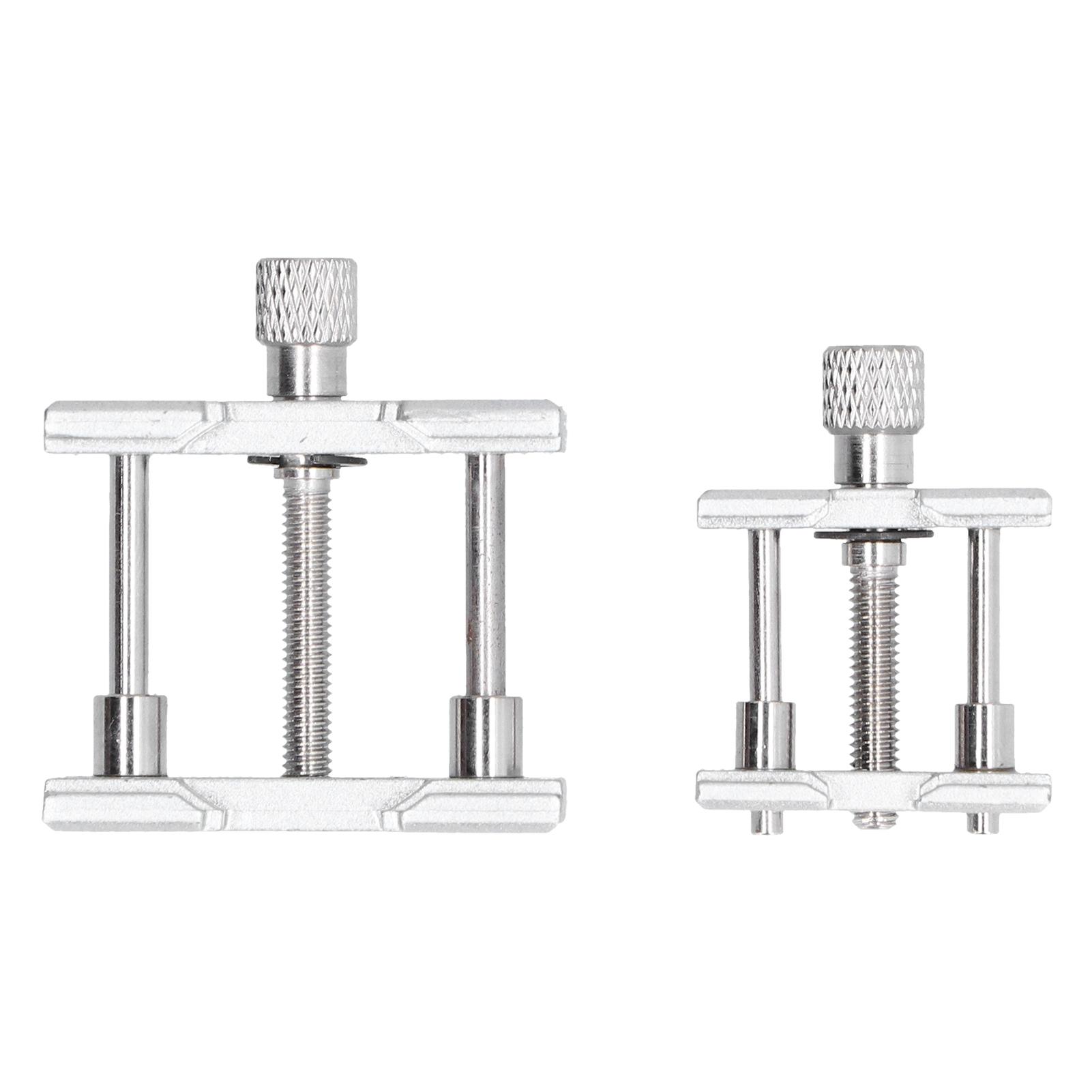 

2 шт. зажим для часового механизма из алюминиевого сплава, держатель тисков, регулируемые инструменты для ремонта