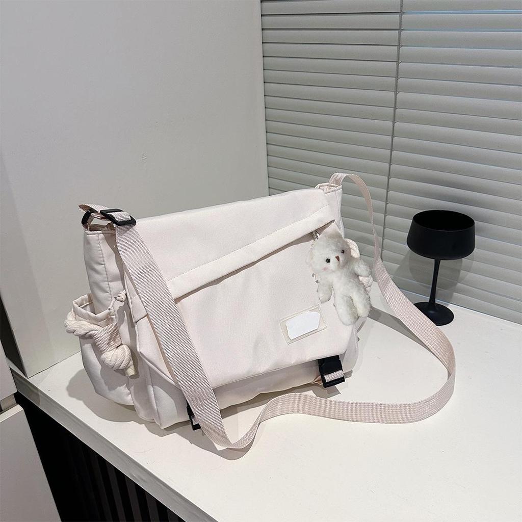 2025 Trendy Unisex Workwear Shoulder & Crossbody Bag - Fashionable Messenger Style for Campus & Going Out