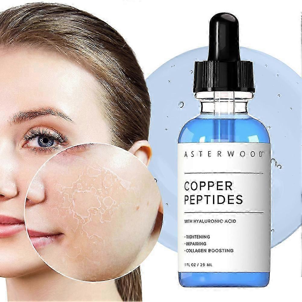 Copper Peptide + Hyaluronic Acid Facial Serum, 30 ml