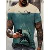 3D Bat Pattern Mysterious Totem Men's T-Shirt Summer Retro Cool Gothic Harajuku Short Sleeve Top Fashion Creative Casual Clothes