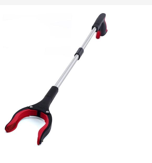 

With 360° Swivel Grabber Trash Claw Foldable Grabber Trash Pick Up Stick ReachTool Litter Picker Arm Extension Outdoor червоний