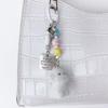 Cartoon Dog Keychain Cute Puppy Animals Keyring Bag Pendant Exquisite Backpack Decoration Accessories Car Key Ring Gifts