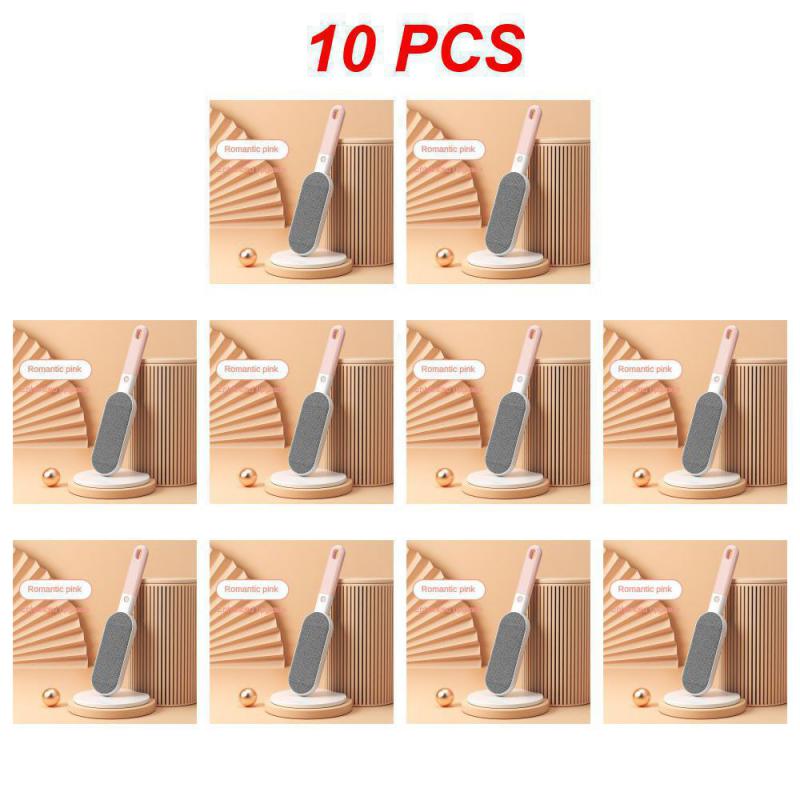 1~10PCS 4-in-1 Hair Remover Lint Rollers Brushes Clothes Hairball Remover Brush Dust Sticky Cleaner Fur Zapper Clean Pet Hair