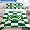 3PCS Portsmouth F.C Printed Soft Bedding Set,Including 1pc Duvet Cover And 2pcs Pillowcases Perfect for Bedroom, Dormitory, Fan gift