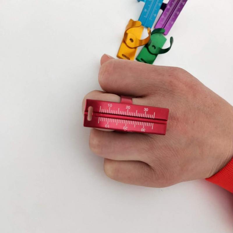 Righelli endodontici dentali per canale radicolare Righello per file endodontico per dita in acciaio inossidabile dentale