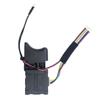 DC 7,2V-24V Staubdichter Elektroschalter für Bohrmaschine Lithium-Akku Kabelloser Auslöseschalter mit kleinem Licht für Stromversorgung