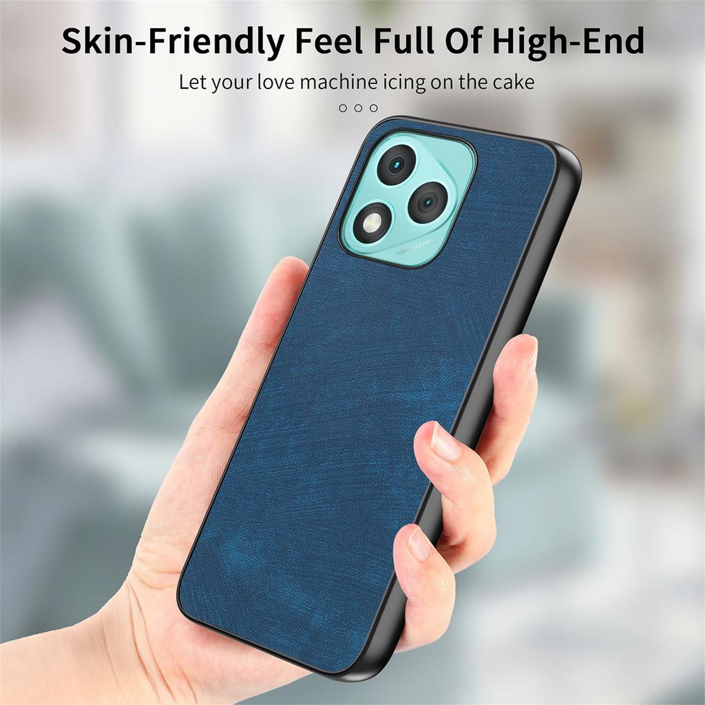 For Honor 400 Lite Case Shockproof Slim Retro Leather Phone Back Cover