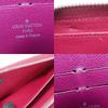 Used LOUIS VUITTON Purse Zippy wallet M61858 Epi Leather Fuchsia Bordeaux Zip Around