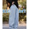 Wide Leg Jeans Y2K Style Teen Boys Loose Fit Casual Denim Pants Skateboard