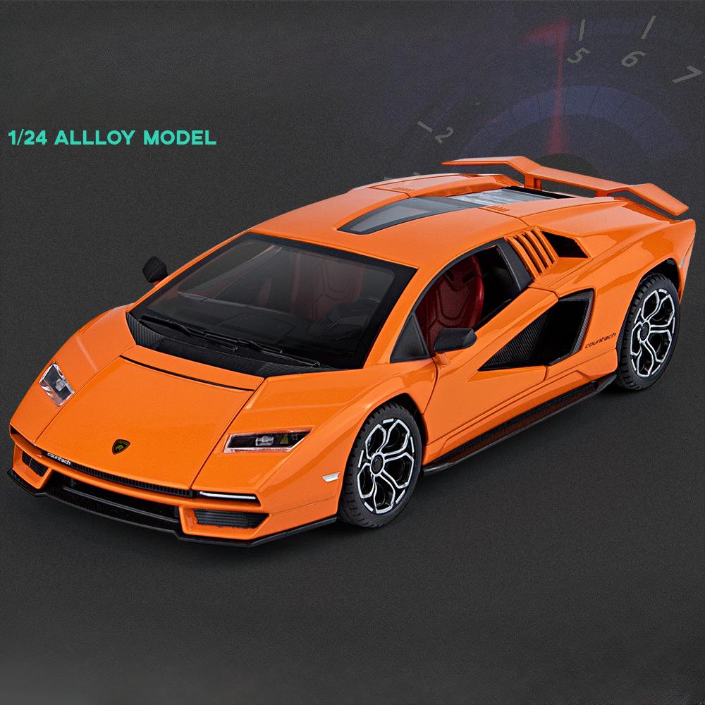 1/24 Lamborghini Countach LPI800-4 сплав спортивная модель автомобиля литая игрушечная — фото 14