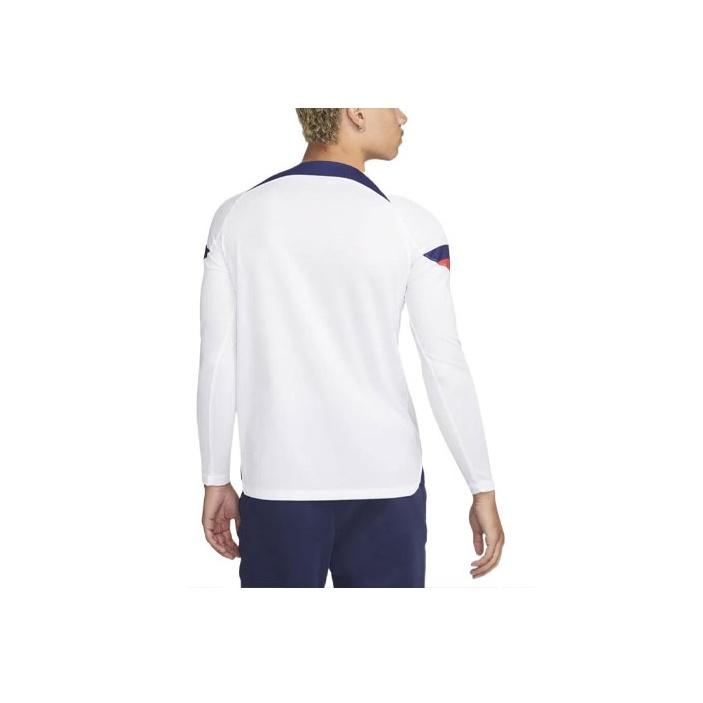 Nike 2022/23 Qatar World Cup Logo Print Long Sleeve Soccer Jersey Fan Edition Men jerseys White DN0673-101