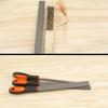 8" Wood Rasp Files Coarse-Teeth Woodworking Filing Round Flat Half-Round File