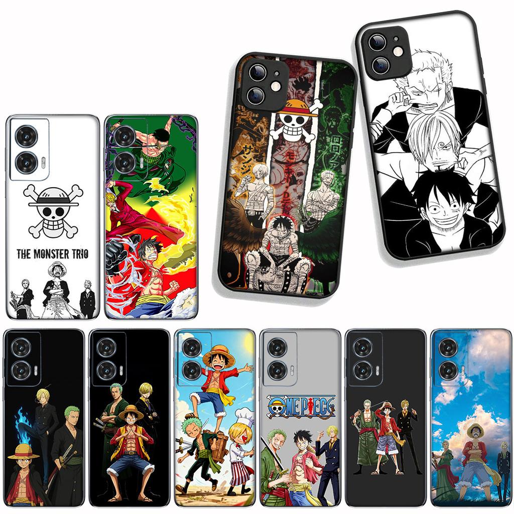 for Samsung Galaxy A07 A13 A12 A23 A50 A51 A52 A53 A70 A71 A72 A21S A04 Note 20 9 8 10 Case Luffy ONE PIECE Sanji Roronoa Zoro