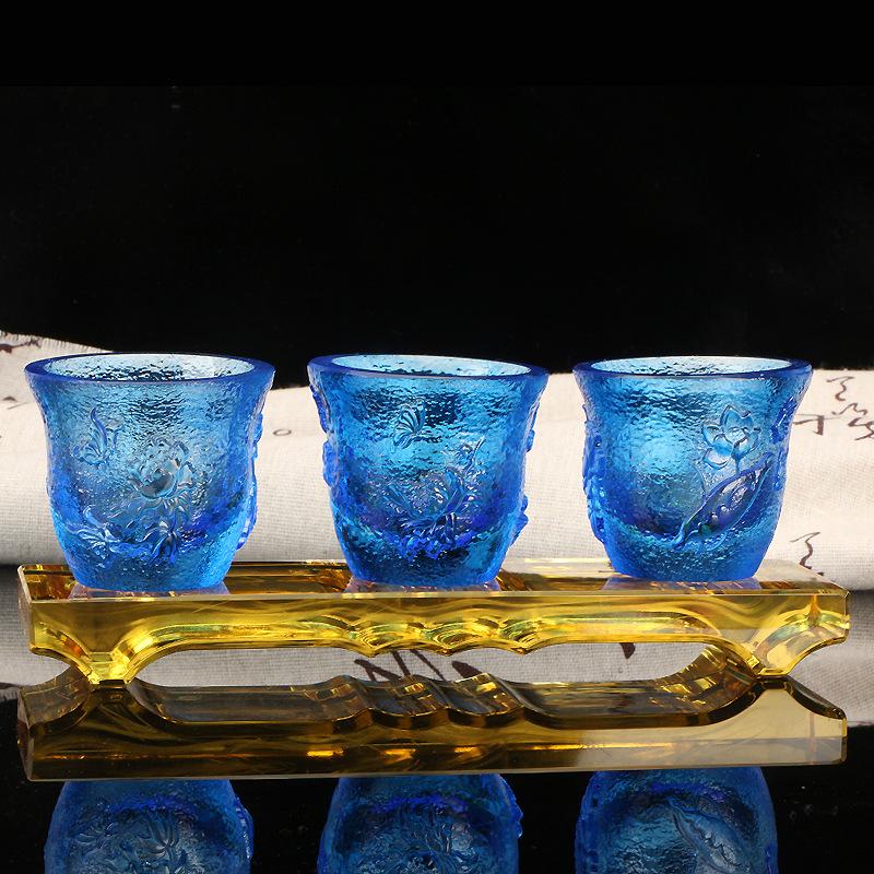 Tazza purificatrice d'acqua Pure Bottle Tazza per acqua santa Offerta per la casa Tazza d'acqua per Buddha frontale Ornamenti da scrivania