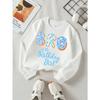 Kids Sweatshirt,Crew Neck Sweatshirt , Featuring a Stylish Autumn And Winter Design,Fashion Pattern Tops