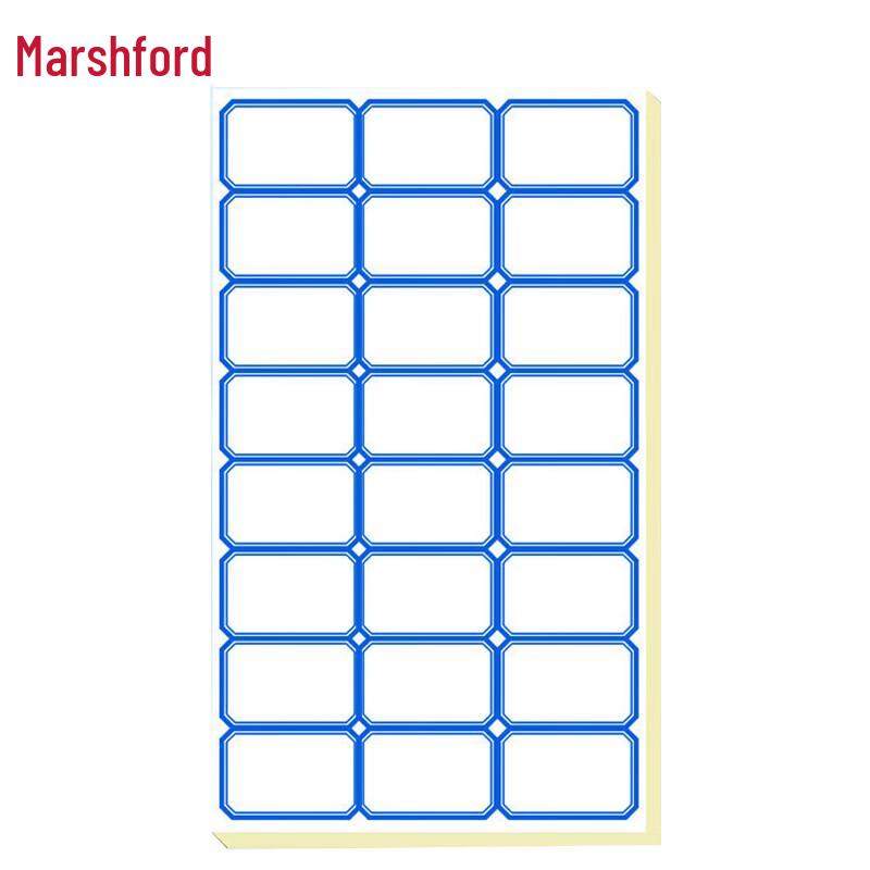 Handwritten Self-Adhesive Label Stickers