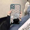 Couple Kawayi Jujutsu Kaisen Anime Phone Case for iPhone X XR XS 7 8 Plus 11 12 13 Pro MAX 13mini Translucent Matte Case