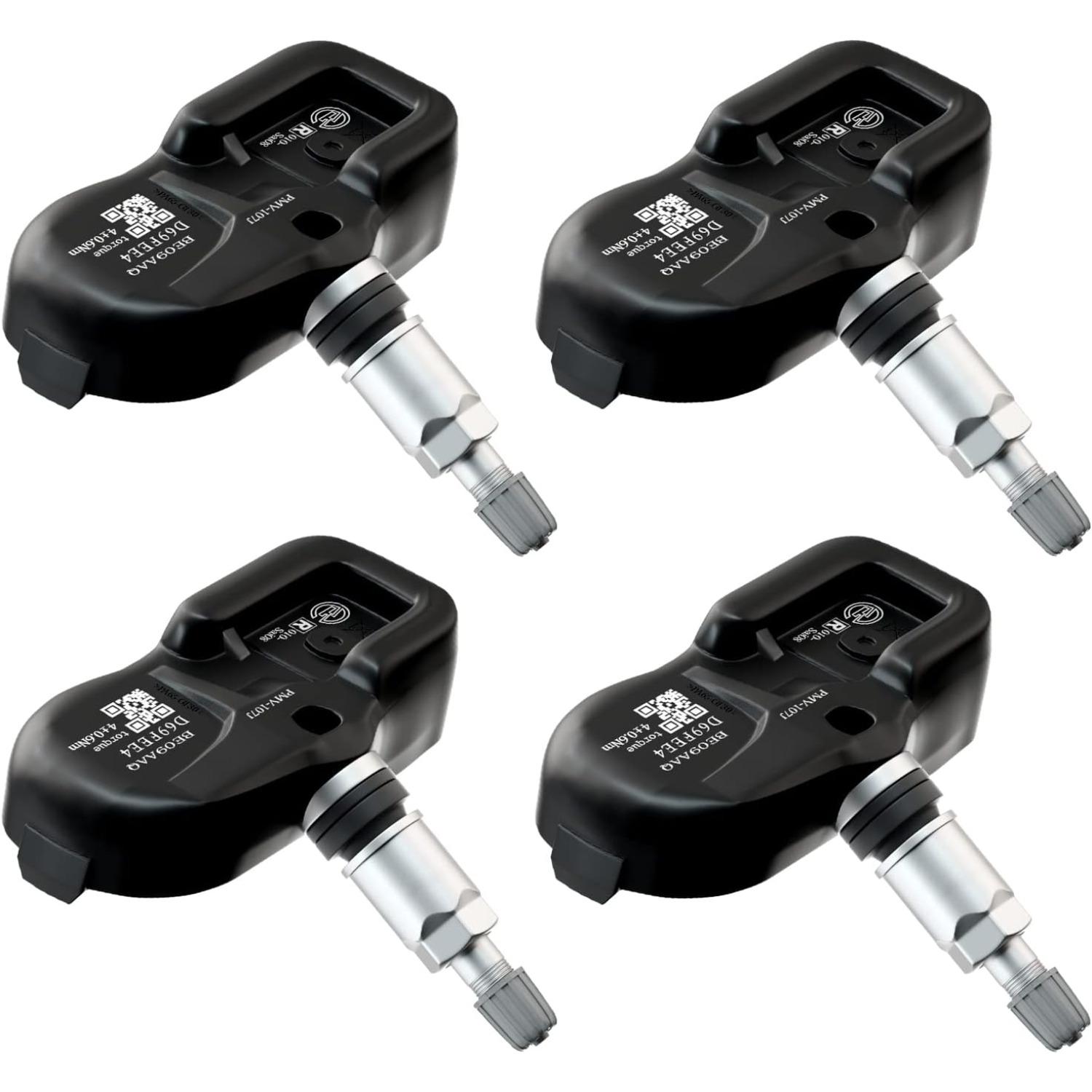Sensore TPMS per Monitoraggio Pressione Pneumatici 315Mhz per Toyota RAV4 Highlander Camry Corolla, Lexus ES GS LS LX Sostituisce 42607-33021 42607060