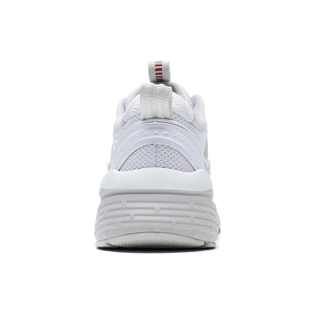 Li Ning Comet LITE Slip Resistant Abrasion Resistant Low top Casual Shoes Women's White Red AGCT236-3