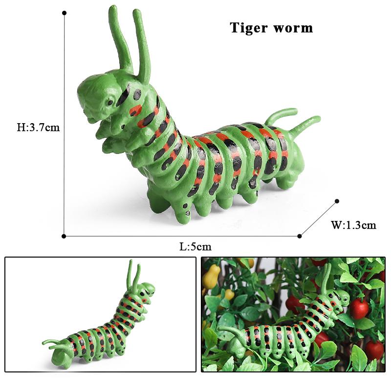Oenux Insekten Tiere Modell Spinnennetz Skorpion Fledermaus Actionfiguren Figur Miniatur Niedlich Pädagogisch Kinder Spielzeug Halloween Geschenk