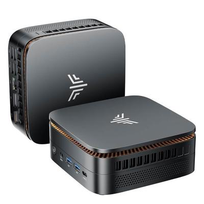 NIPOGI Mini PC - 8 GB DDR4 256 GB M.2 SSD - AMD Ryzen R2544 (4 C/4 T, až 3,7 GHz) - BT4.2 - WiFi5 - HDMI 4K@60Hz - Win 11 PRO