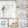 Dandelion Natural Flowers Shower Curtains Waterproof Bathroom Curtain Bath Curtain High Quality With Hooks Shower Curtain