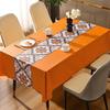 Oval & Rectangular Wash-Free Tablecloth - New Chinese Style for Coffee & Dining Tables