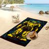 Brisbane Lions Printed Beach Towel Quick Dry Soft TowelPortable Large Rectangular Beach Blanket for Travel Swimming Pool