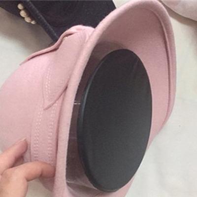 Stojak na czapki Łatwy do spuszczania powietrza Przenośny Długotrwały Nadmuchiwany powietrzem PVC Przezroczysty Uchwyt na kapelusze do Centrum Handlowego