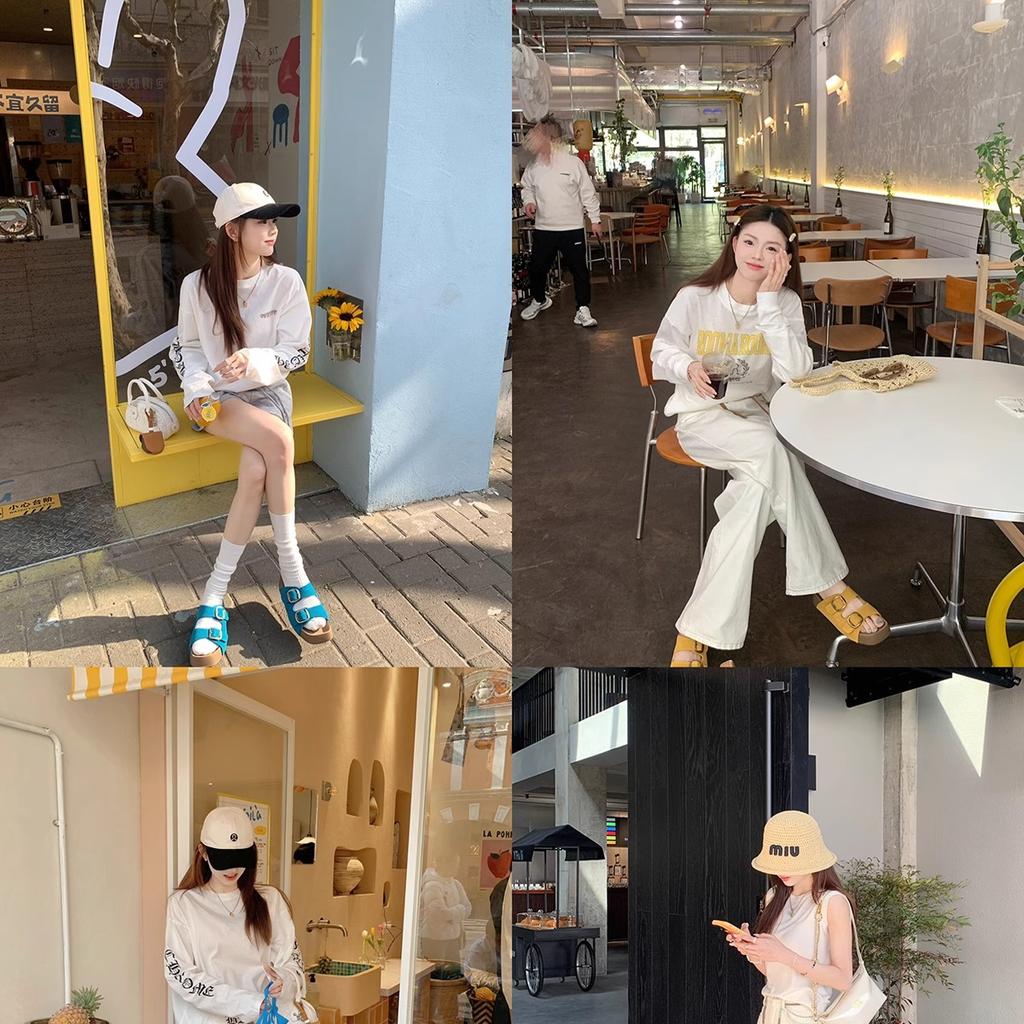 All-inclusive Two-wear Inner Height-increasing Small Potato Lazy Birkenstocks Winter Velvet and Thicker 2025 New Birkenstocks Cotton Shoes