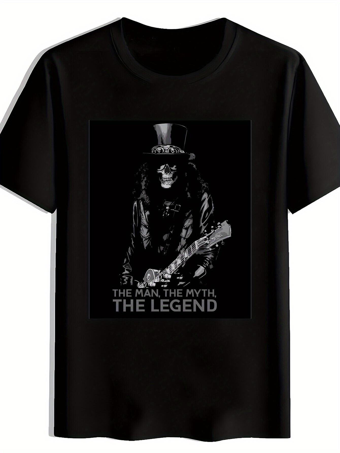 T-shirt Heavy Metal Rock Band Graphic - The Man XXXXL