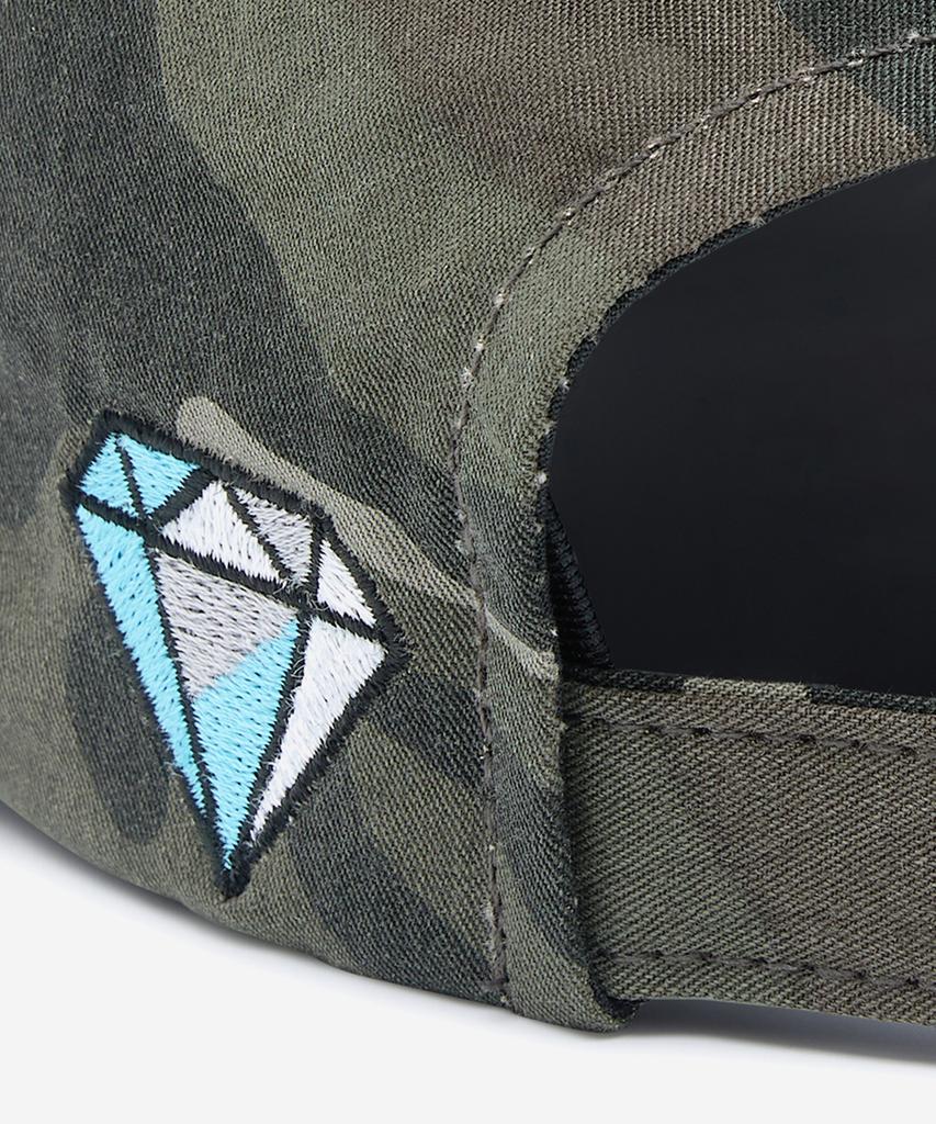 NODE LABS Dev:7 Camo Lässige Baseballkappe_Dunkelgrün