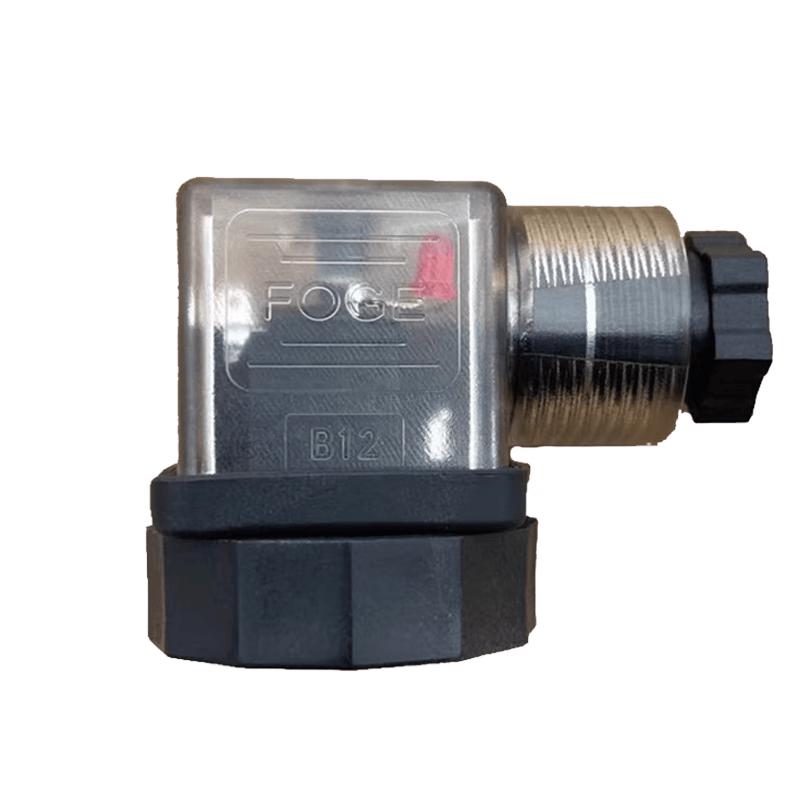 BTOB Waterproof Solenoid Valve Plug with LED Indicator