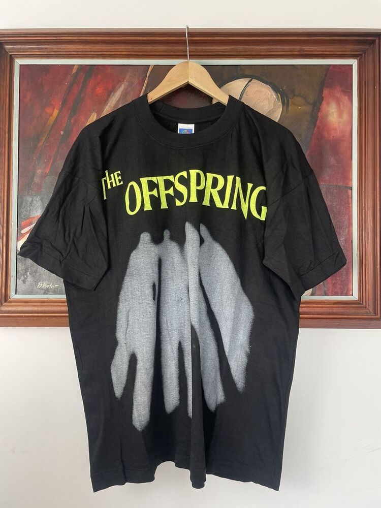 The Offspring Vintage 90s Rock Band Black Unisex Tshirt Reprint S-5XL Unisex T-Shirt XL