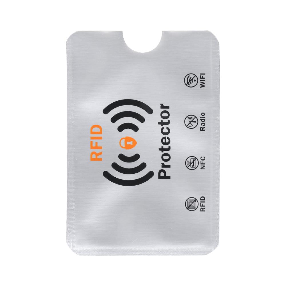 

10PCS Smart Anti Theft RFID Wallet Blocking Card Protector Sleeve To Prevent Unauthorized Scanning Aluminium Cards Holder