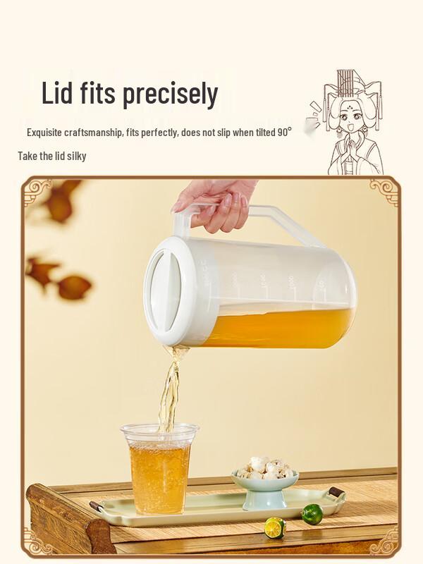 Shixun 5L Transparent Plastic Water Pitcher