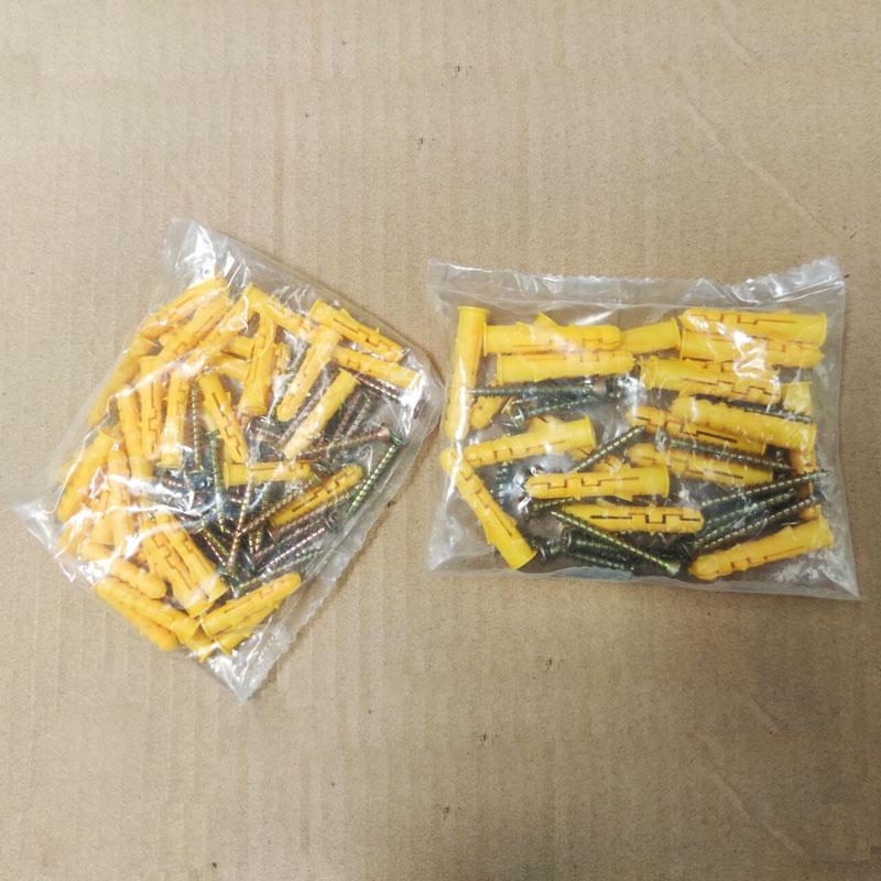 Nylon Expansion Plug and Screw Anchor Set
