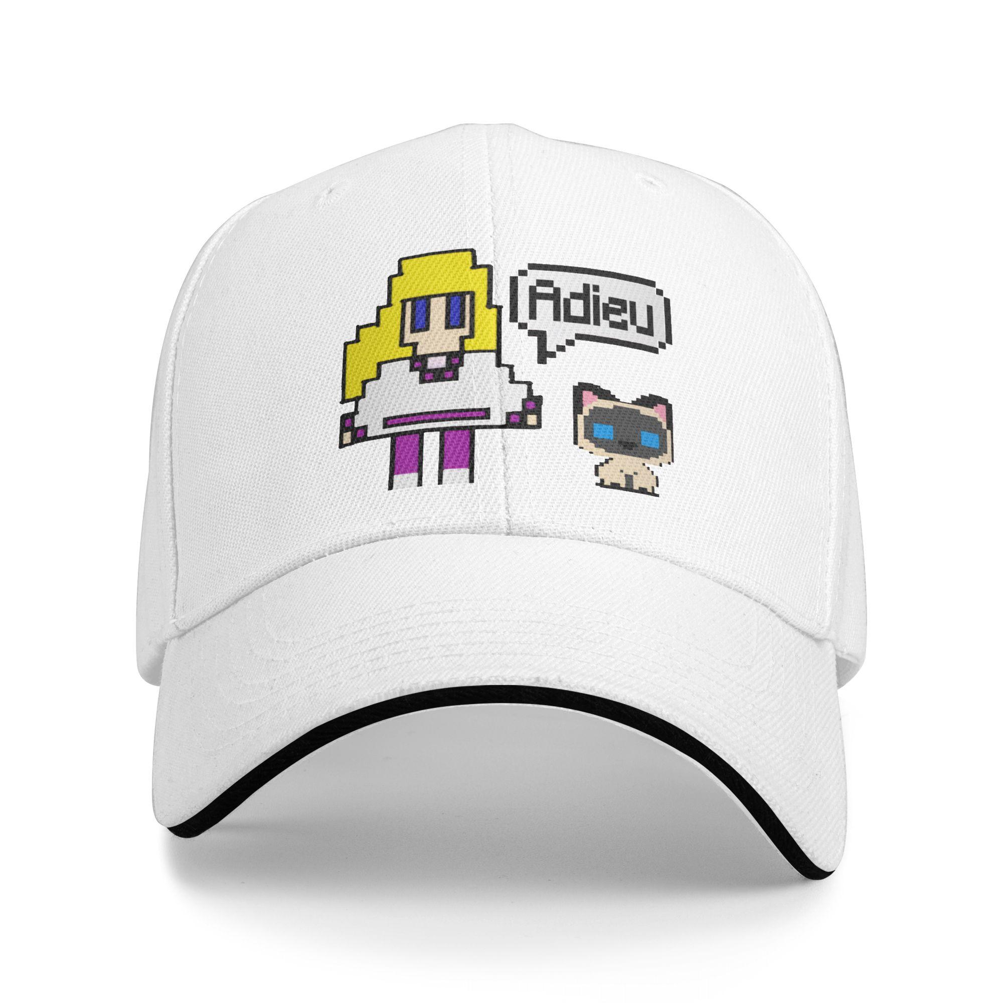 

Spring Casual Baseball Cap Tekken Game Tennis Skate Trucker Hat For Women Men Dropshipping Fashion Baseball Caps One Size белый