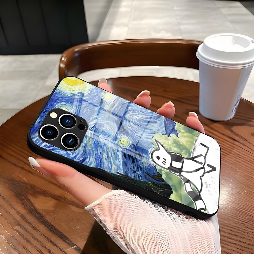 Goodnight Punpun Phone Case For IPhone 17 Pro Max 15 Pro 16 14 Plus 12 13 Mini 11 Pro Shockproof Glass Cover