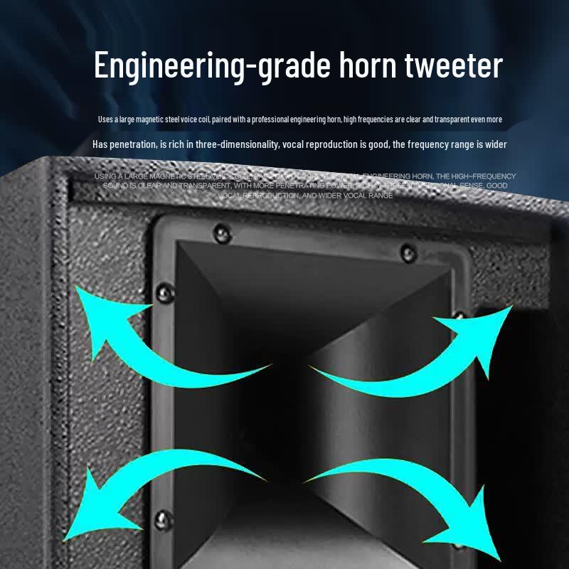 HuiDu Professional Conference Dual 18-inch Ultra-Subwoofer (CN version)
