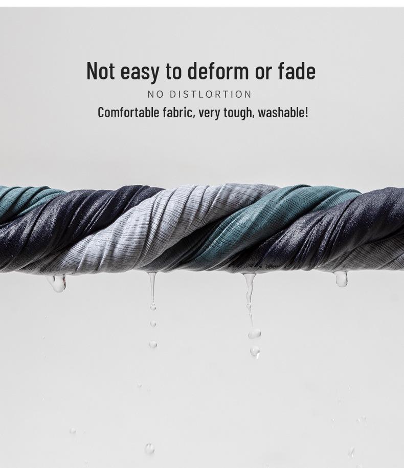 2022 Men's Trendy Hooded Ice Silk Quick-Dry Short Sleeve T-shirt for Summer Sports