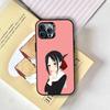 Kaguya-sama Kaguya Shinomiya Phone Case For iPhone 17,16,15,14,13,12,11 Plus,Pro Max,XS,Colorful Silver Phone case Funda Cover
