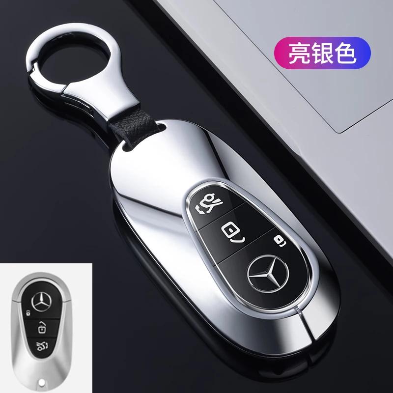 Car Remote Key Case Cover Fob For Mercedes Benz 2022 C S Class W206 W223 C260 C300 S400 S450 S500 Maybach Shell Protector qy1