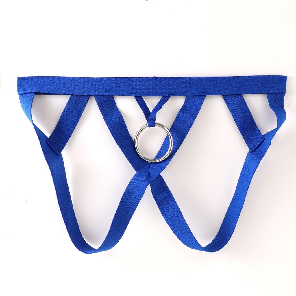 Cookring Underwear Crotchless Jockstrap Thong Men Lingerie Open Butt Sissy Panties  String Homme Bikini Briefs Gay Underwear