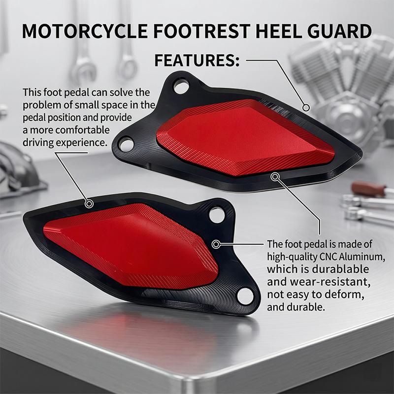 Accessories Fit For Daytona 660 Daytona660 2024 2025 Footrest Heel Guard Cover Rearsets Foot Rest Peg Protector DAYTONA